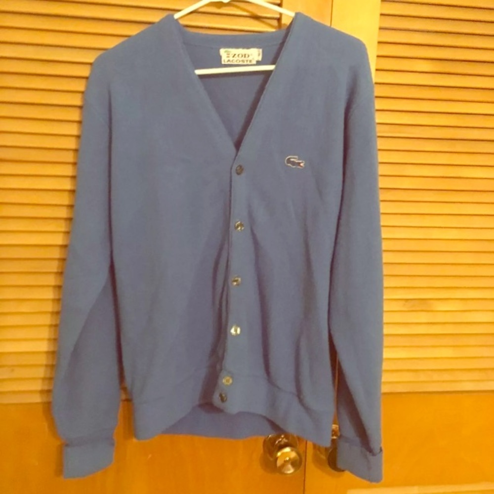 Vintage Lacoste cardigan